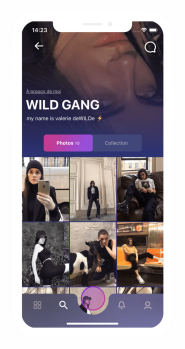 Plaiz app profile